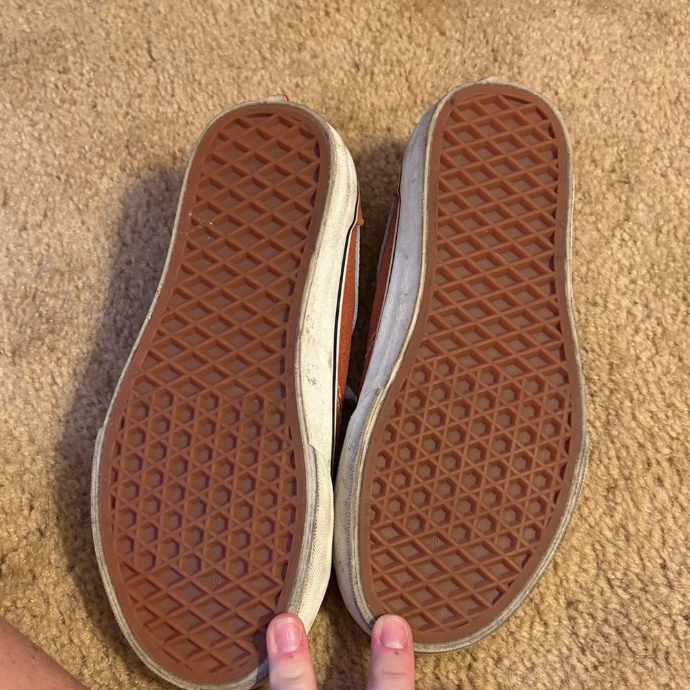 Vans ultracush Women's Sneakers in Rust and White - Picture 3 of 4